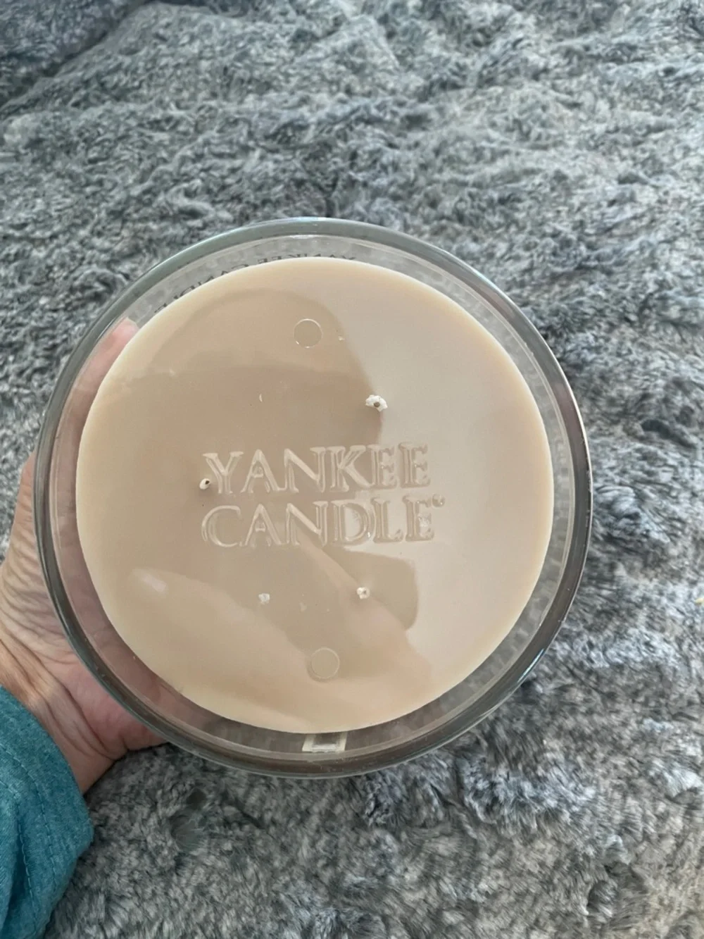 Yankee Candle Wild Sea Grass Jar Candle - Cream and Green Label